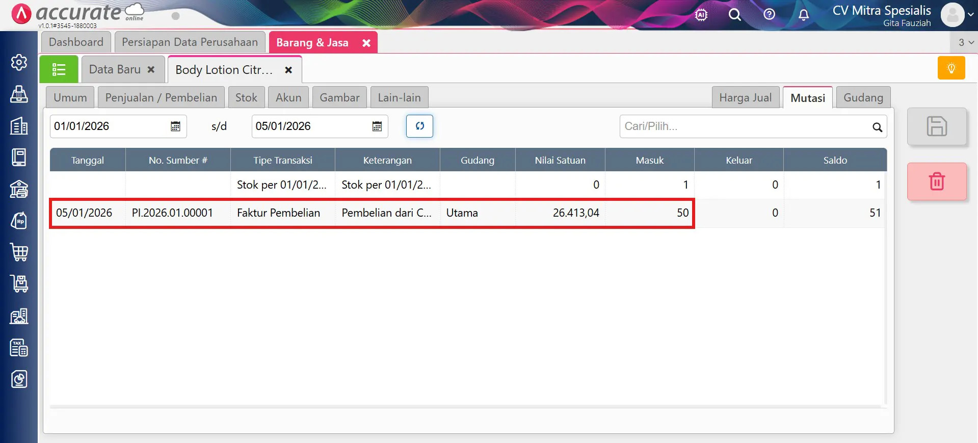 hitung alokasi biaya tambahan ke harga pokok