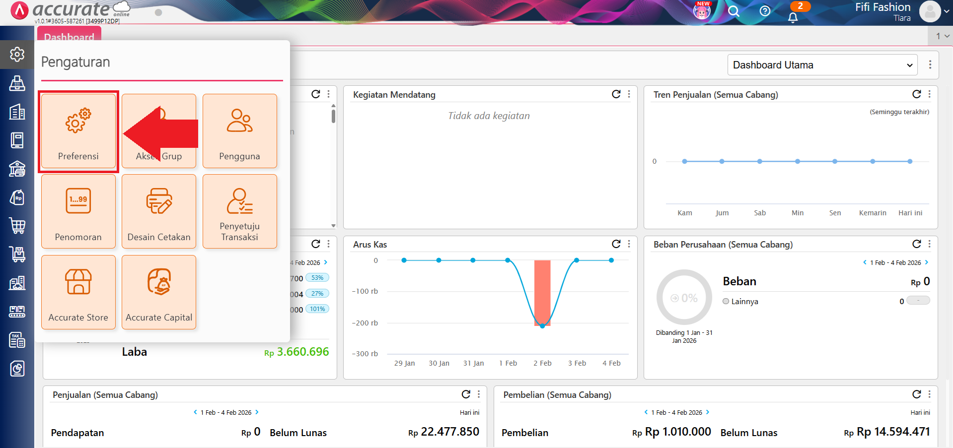 perintah kerja dengan tahapan proses