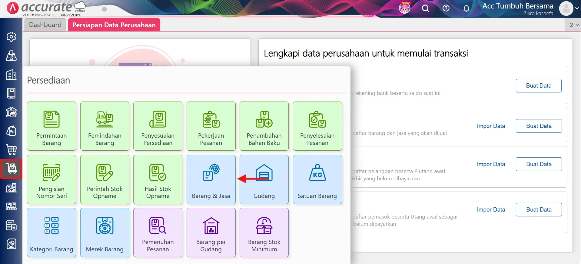 menambahkan gambar produk