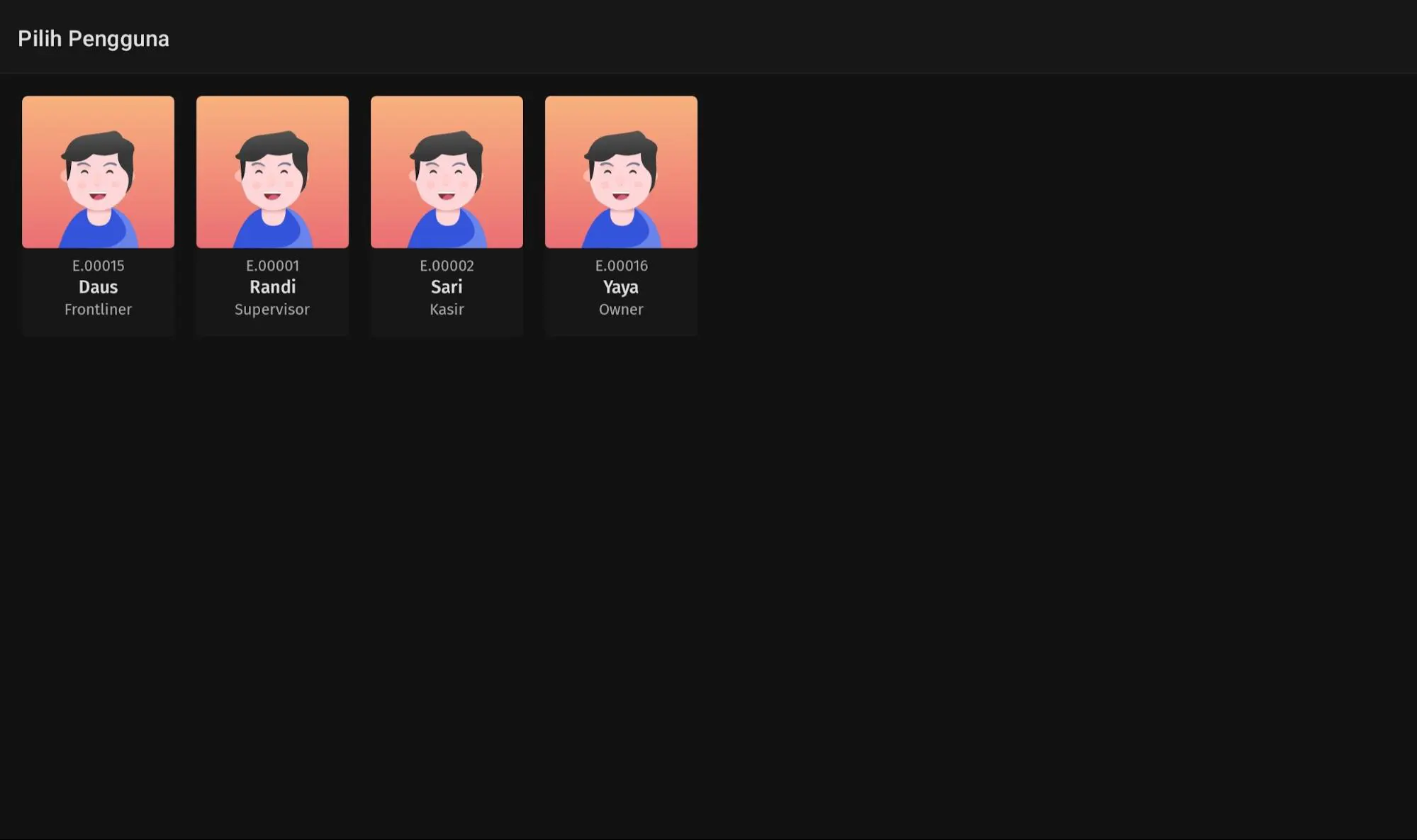 melihat laporan Promo