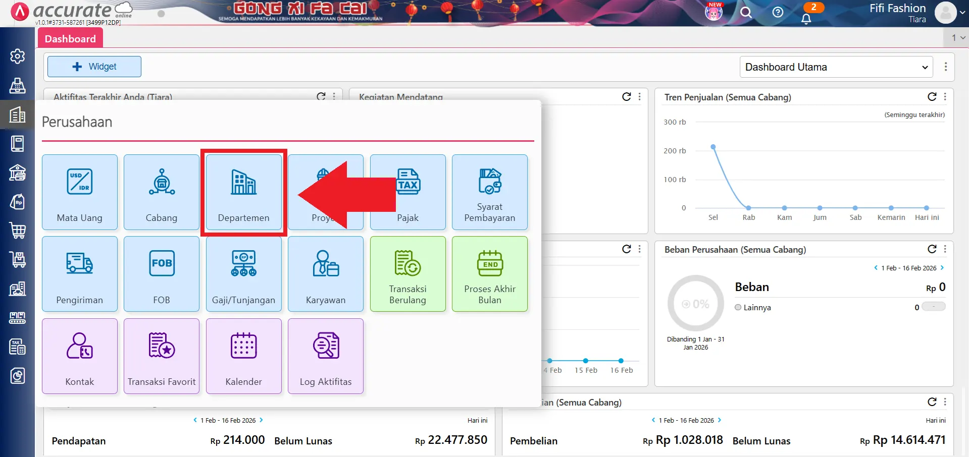 mengelompokkan penjualan