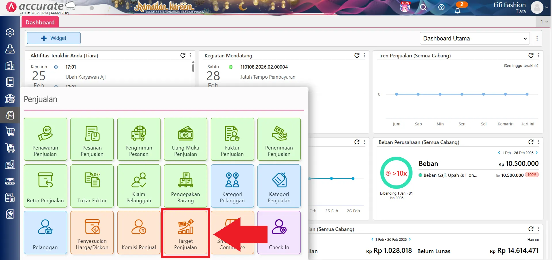 impor faktur dari pesanan penjualan