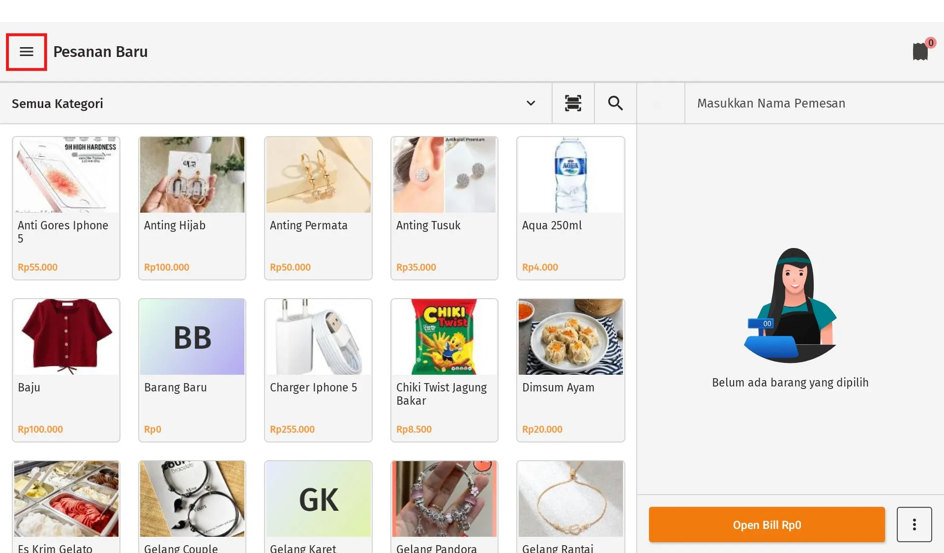membuat retur ganti barang