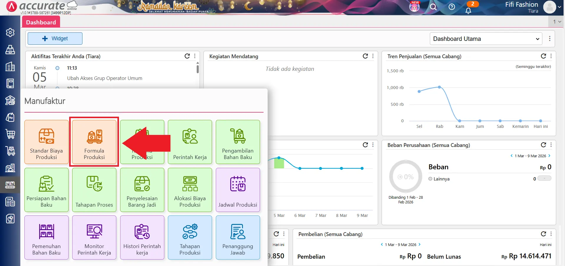 mengatasi error kualitas produk kedua