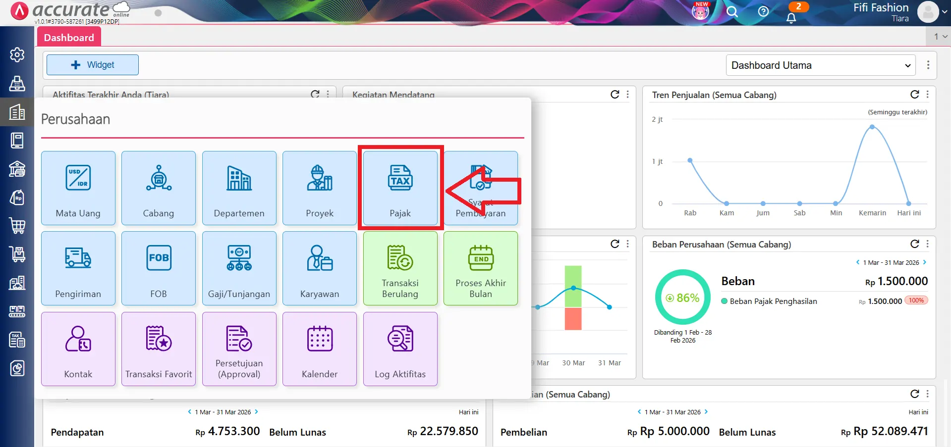 mencatat PPh 23 penjualan jasa