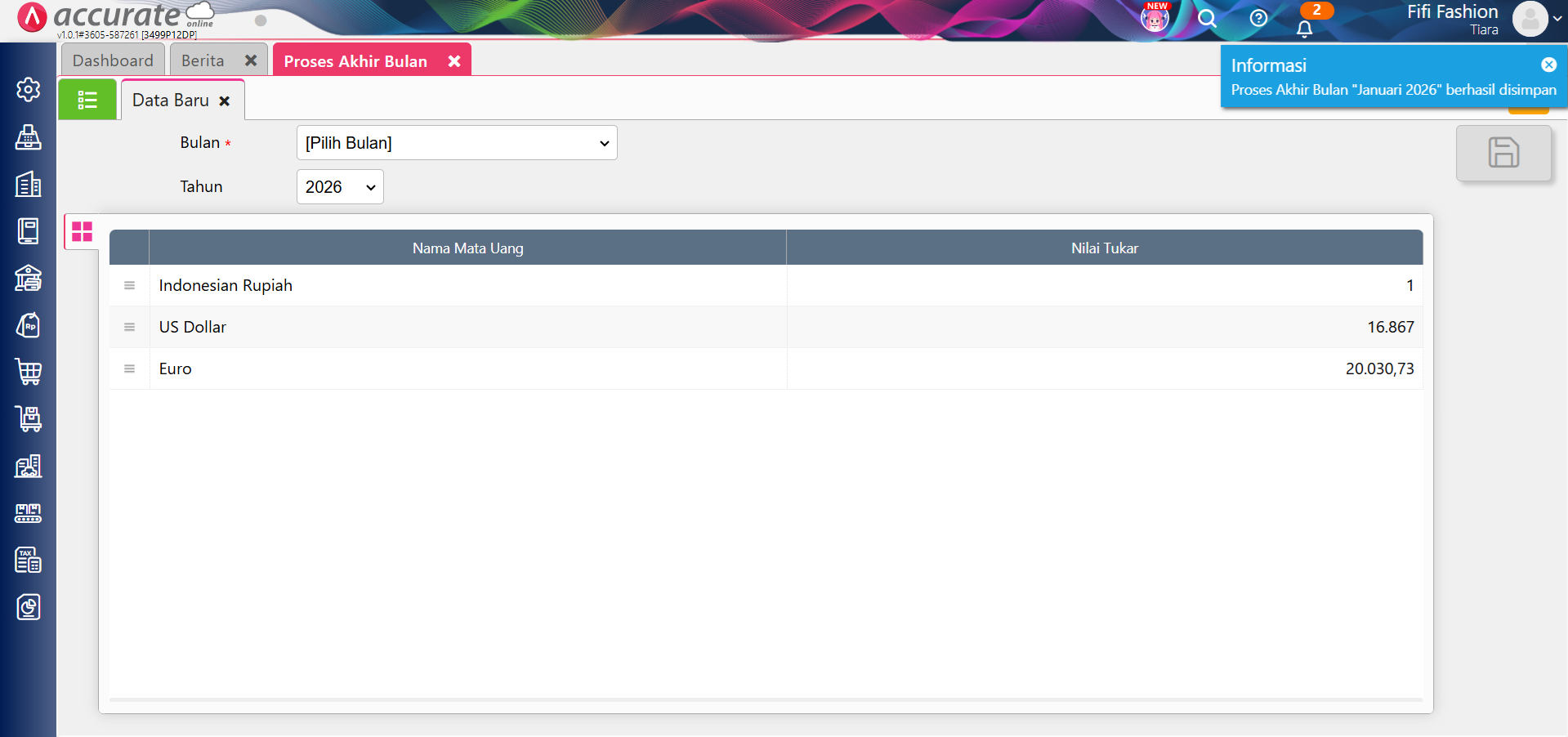 error proses akhir bulan perintah kerja