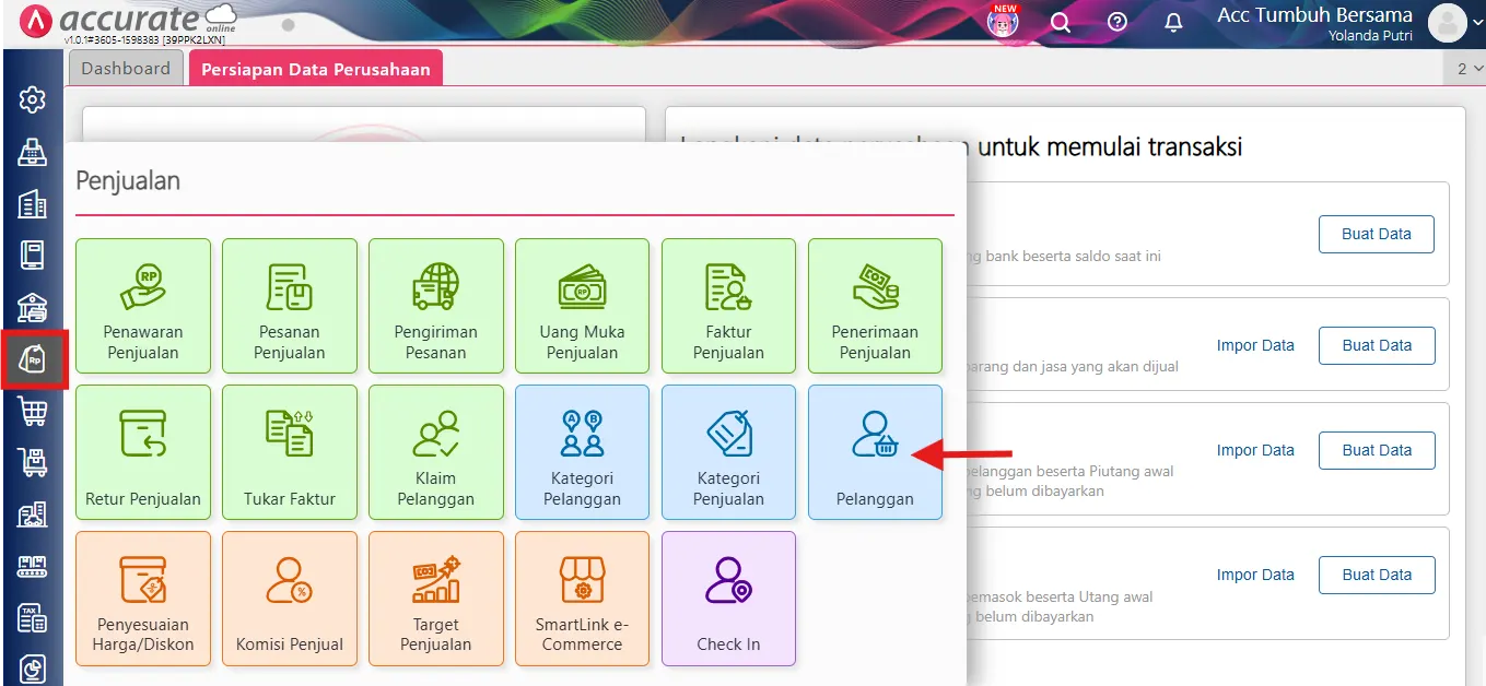 menambahkan harga/diskon grosir