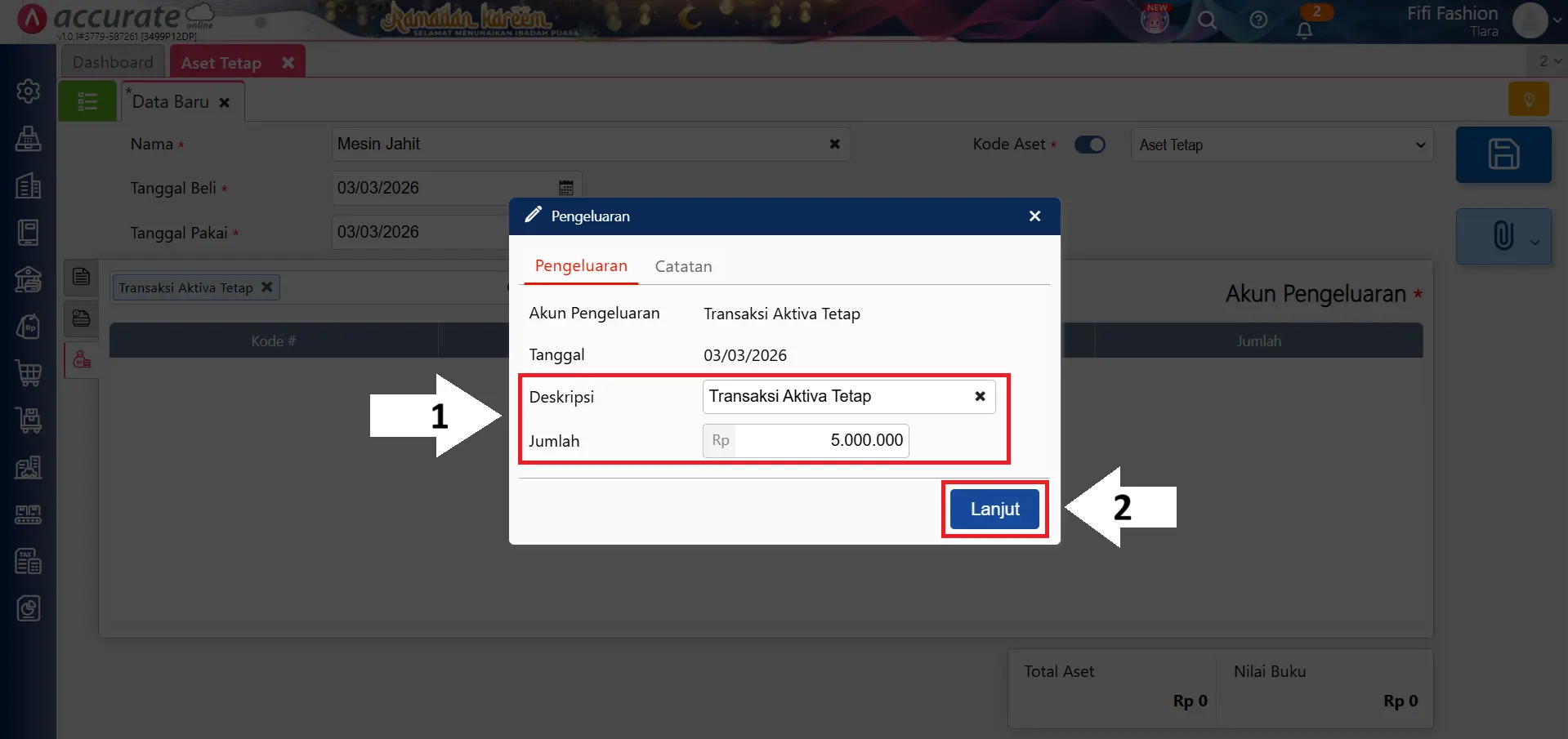 hapus perintah stock opname
