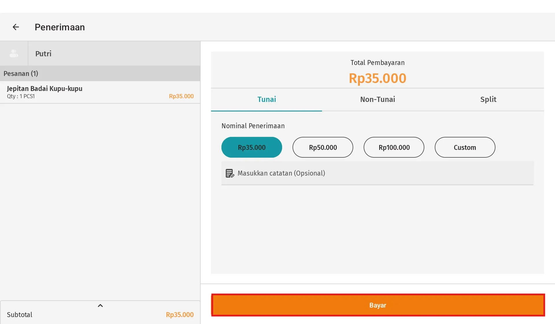 membuat retur ganti barang