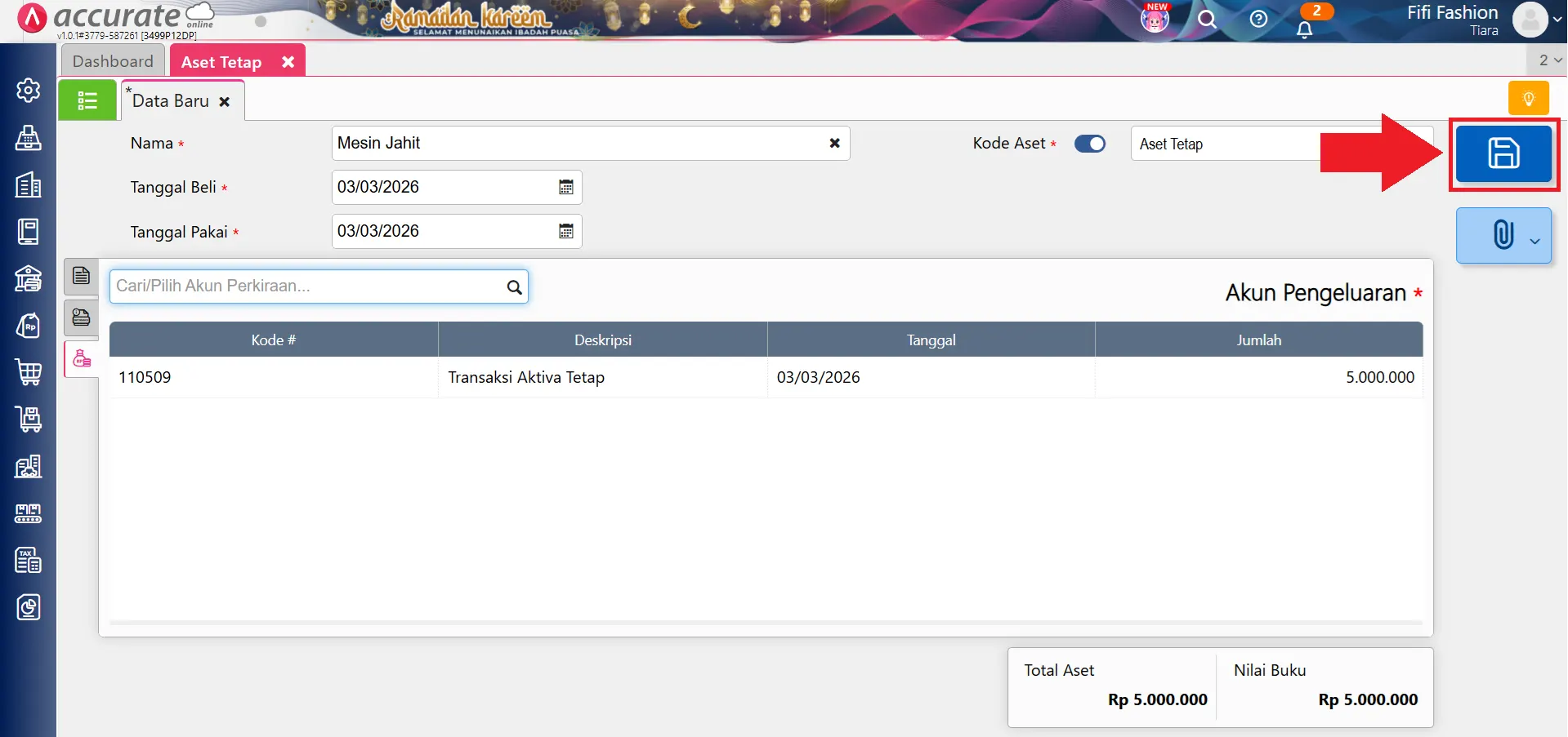 hapus perintah stock opname