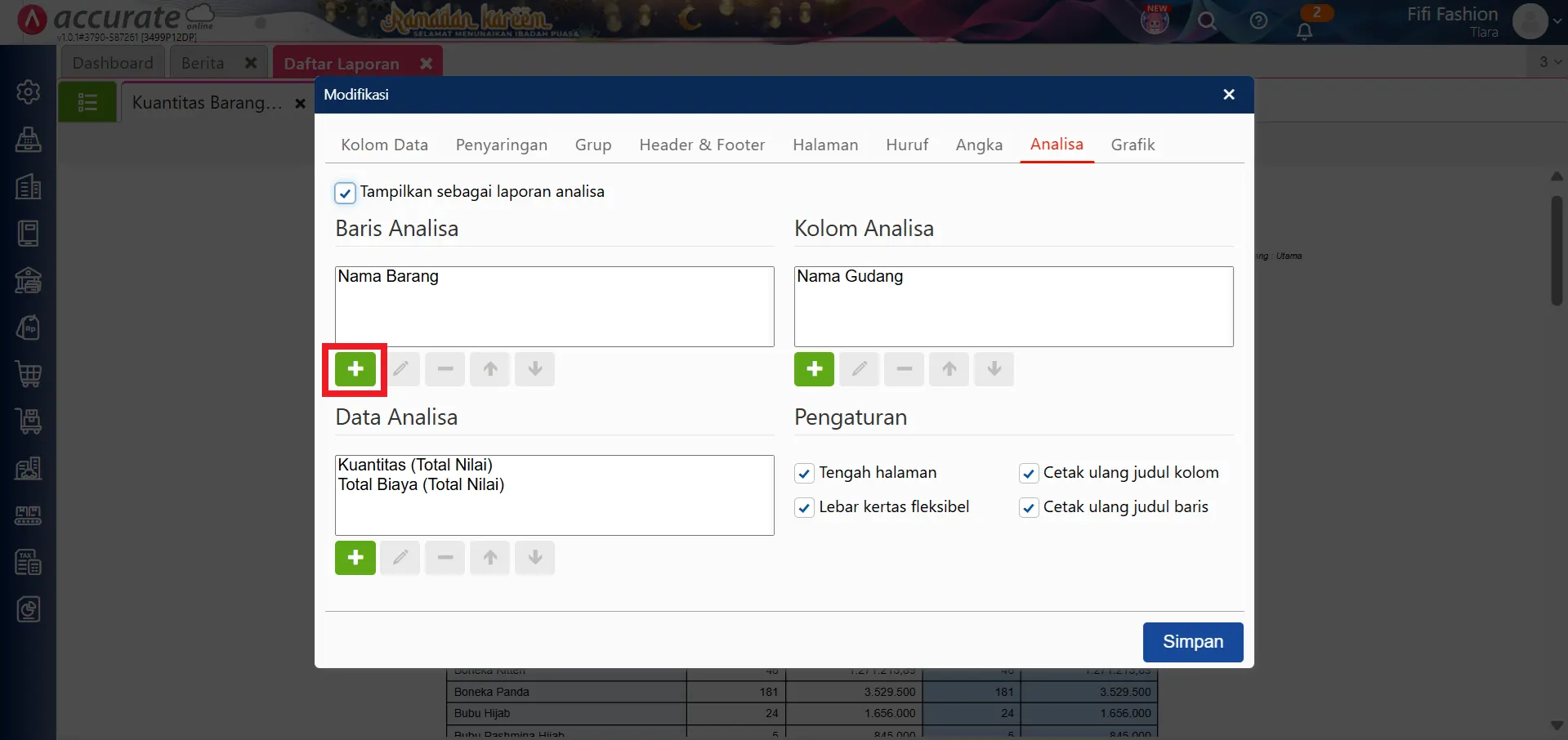 menampilkan konversi satuan