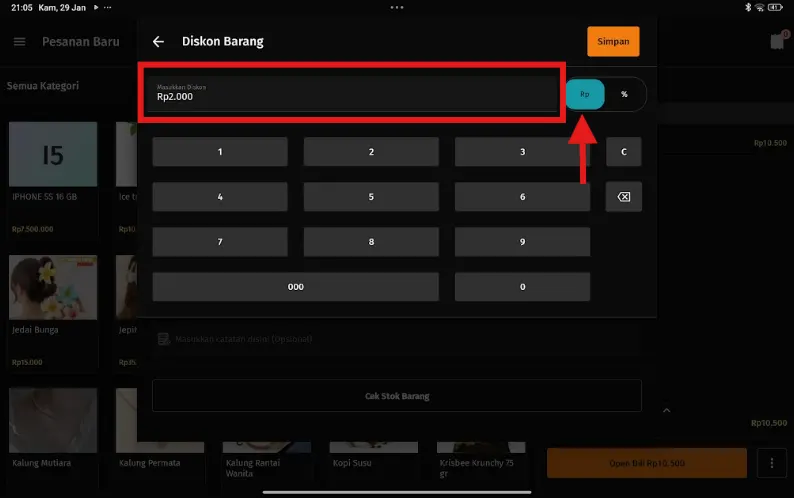 memberikan akses diskon
