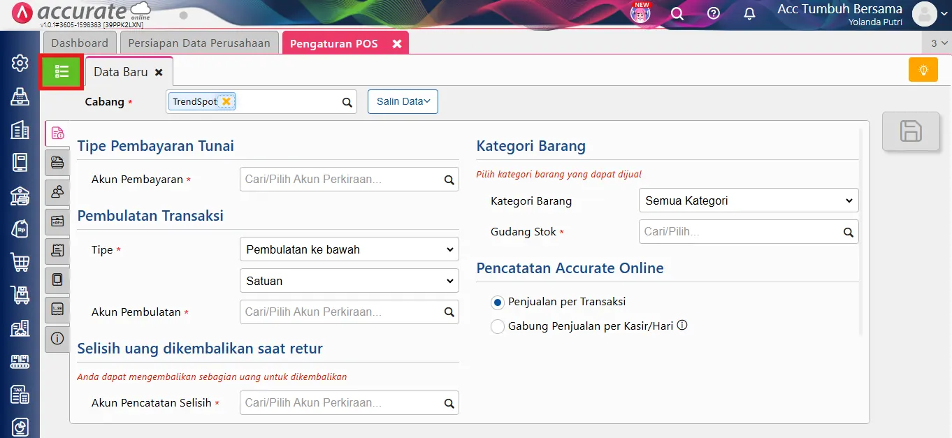 menambahkan harga/diskon grosir