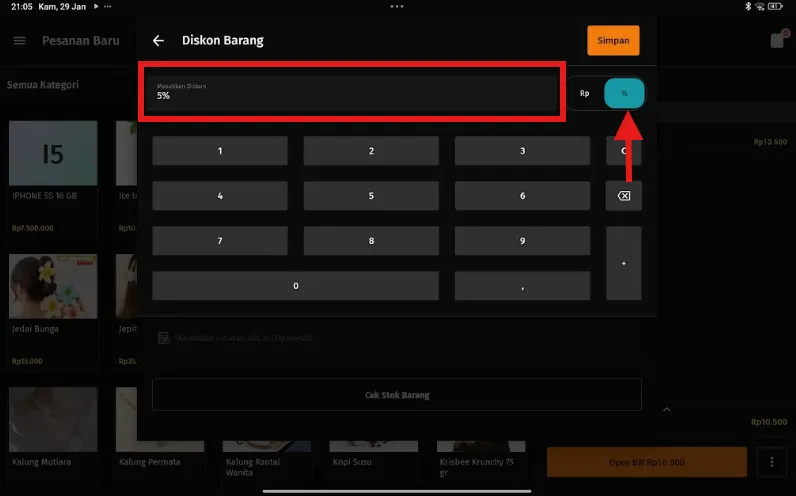 memberikan akses diskon