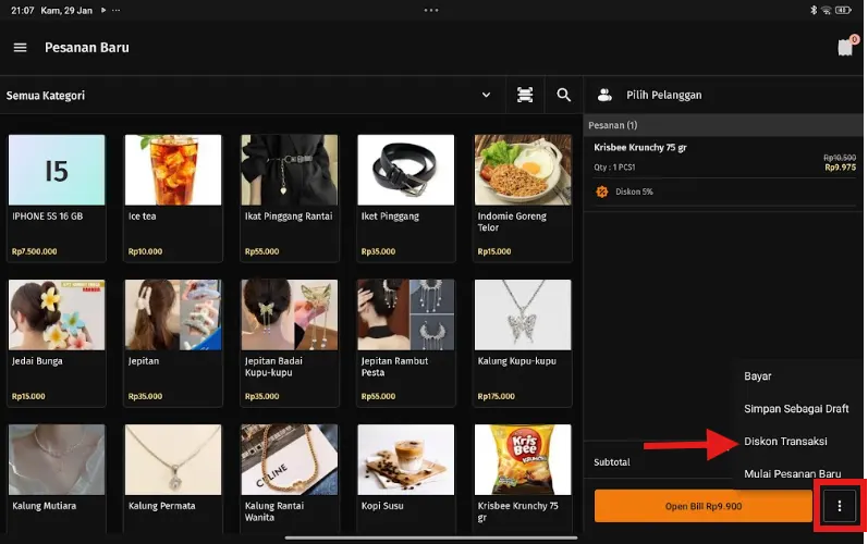 memberikan akses diskon