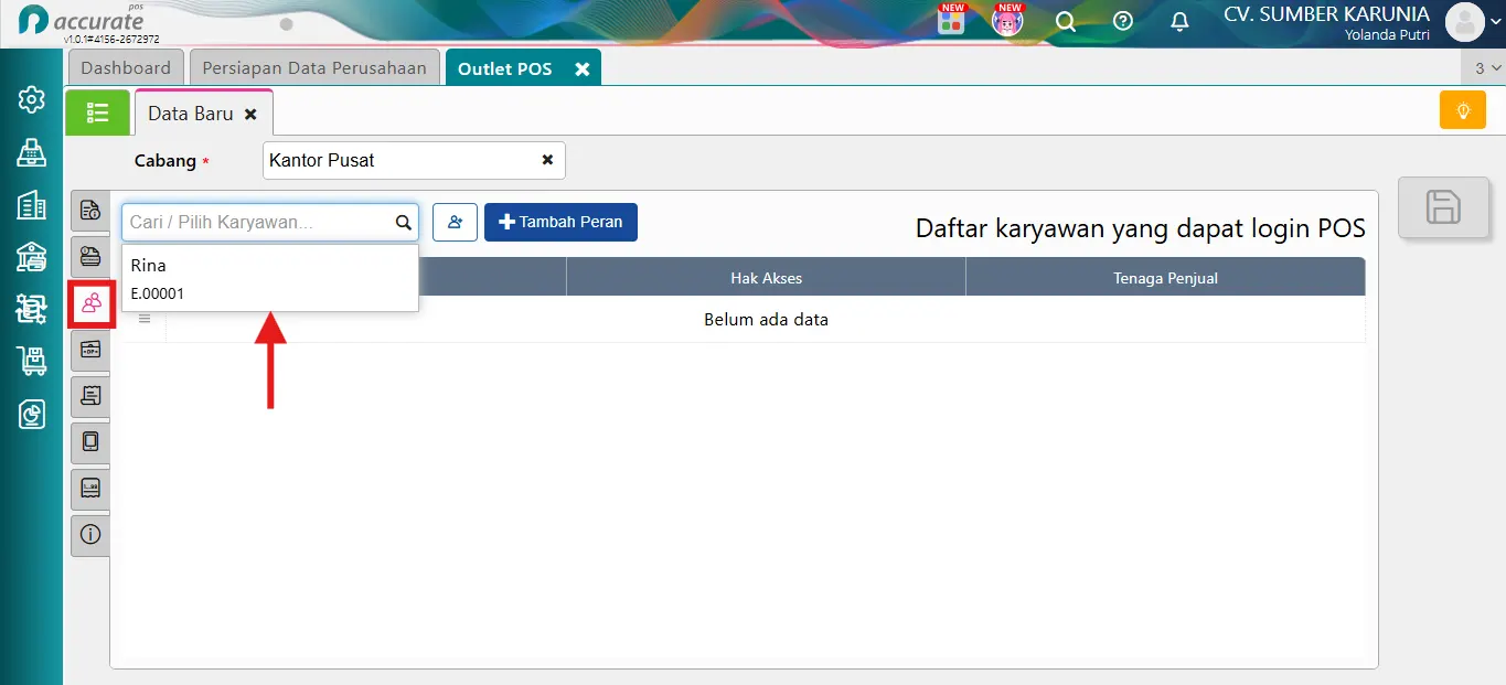 melengkapi data Perusahaan