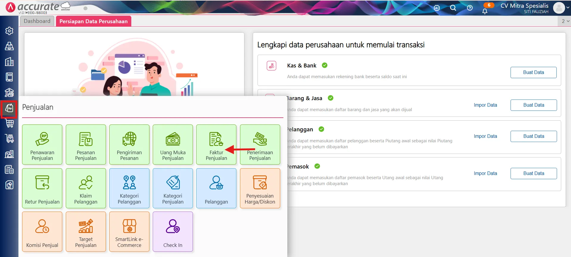 Cara mengatasi error nomor seri retur penjualan