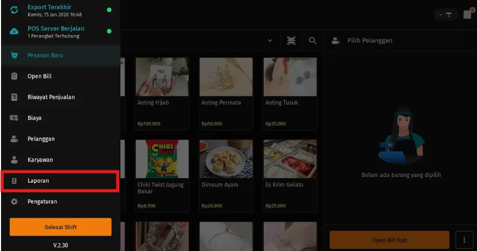Laporan Kitchen Display System