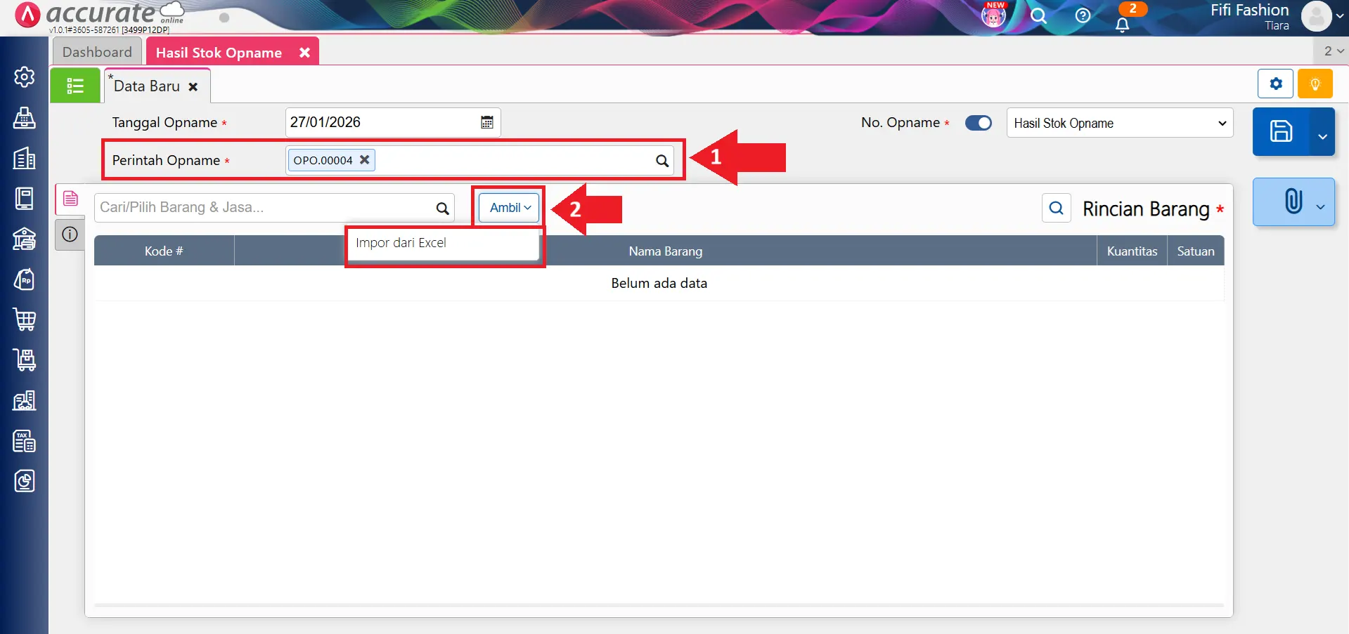 impor hasil stok opname