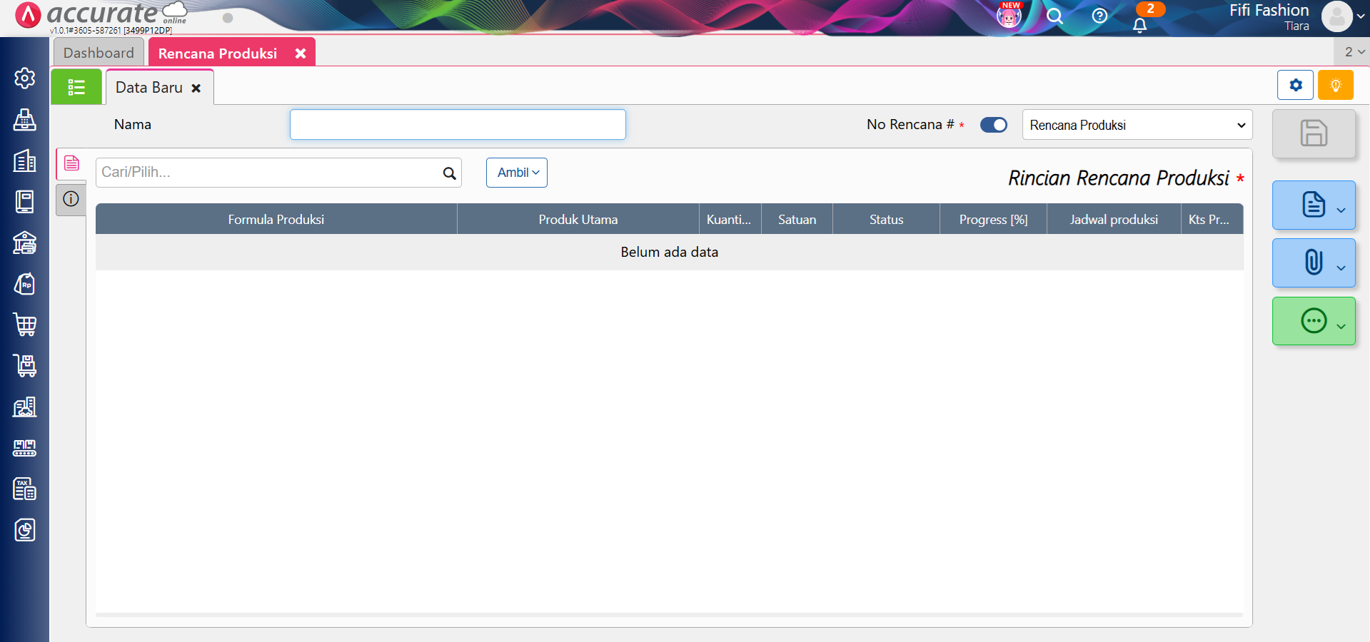 membuat rencana produksi