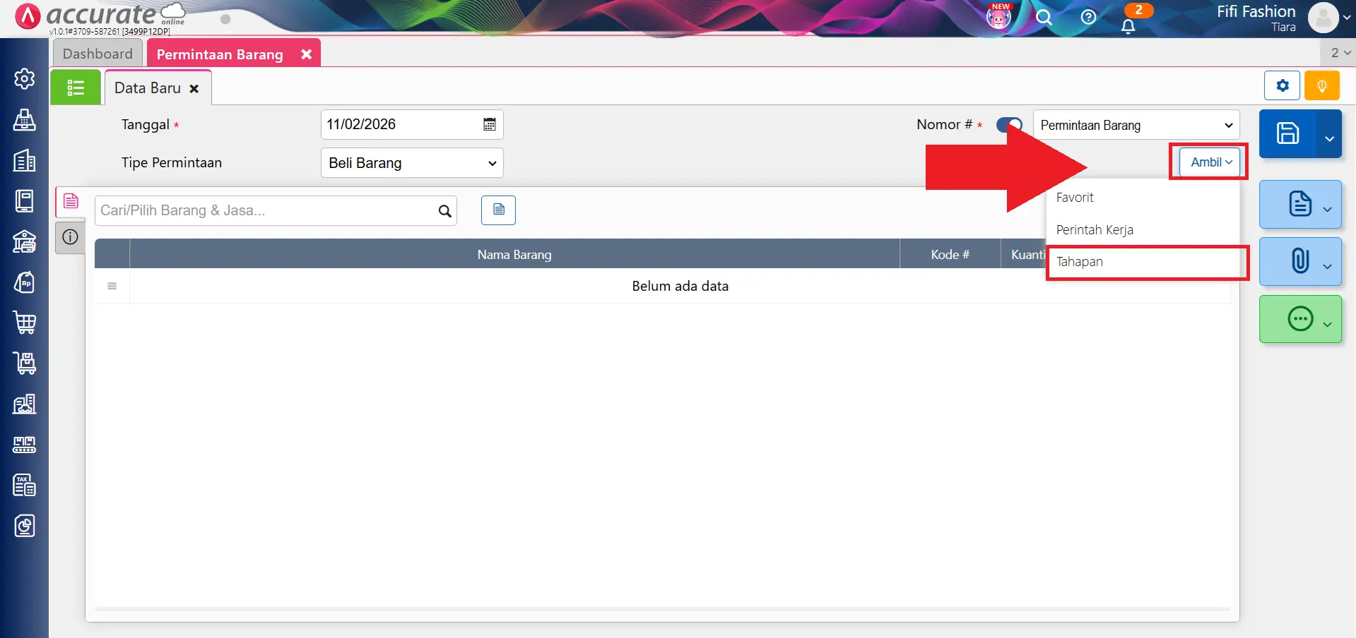 subkon biaya produksi