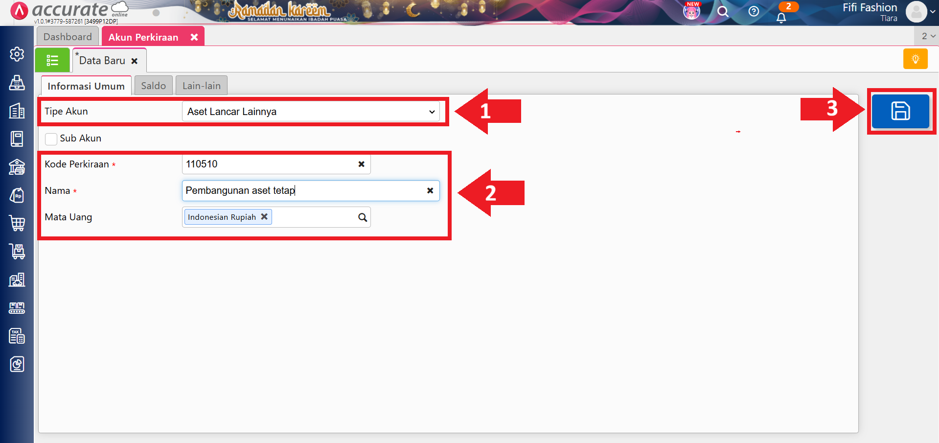 pembangunan gedung jadi aset tetap