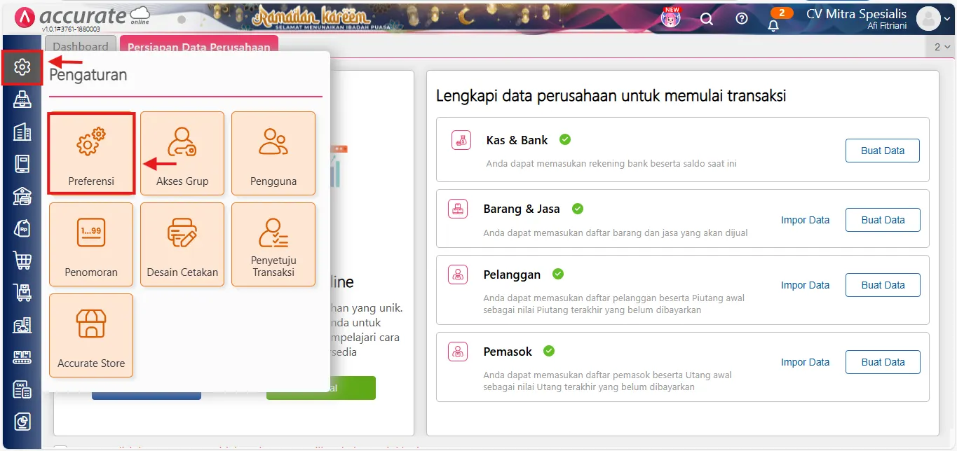 Cara mengatasi error selisih stok
