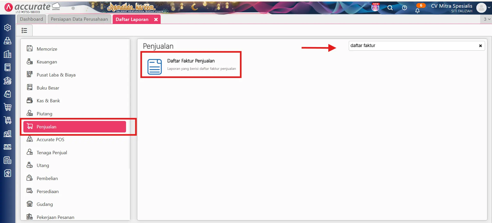 menggunakan rumus tanggal &amp; hari pada laporan
