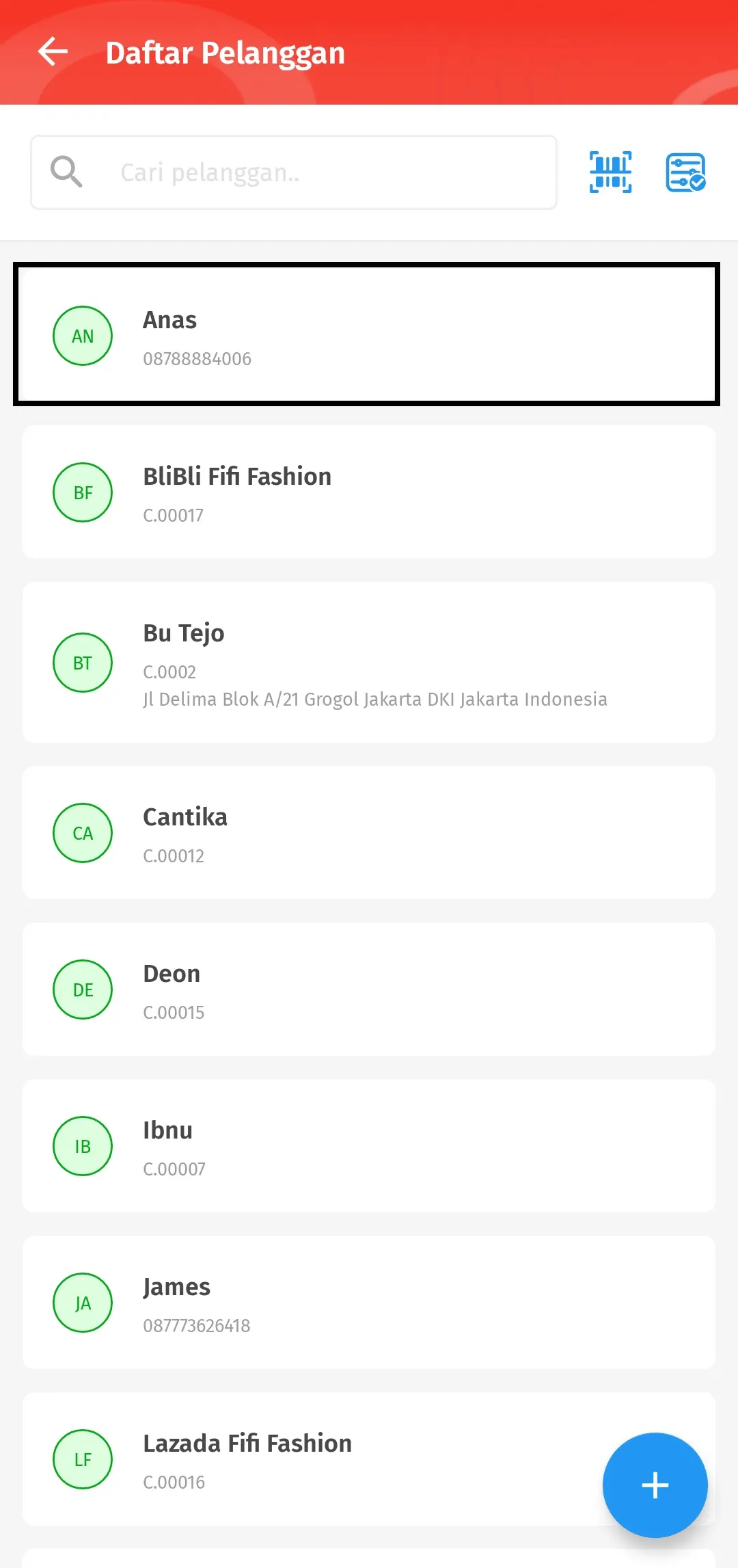 mengisi saldo piutang