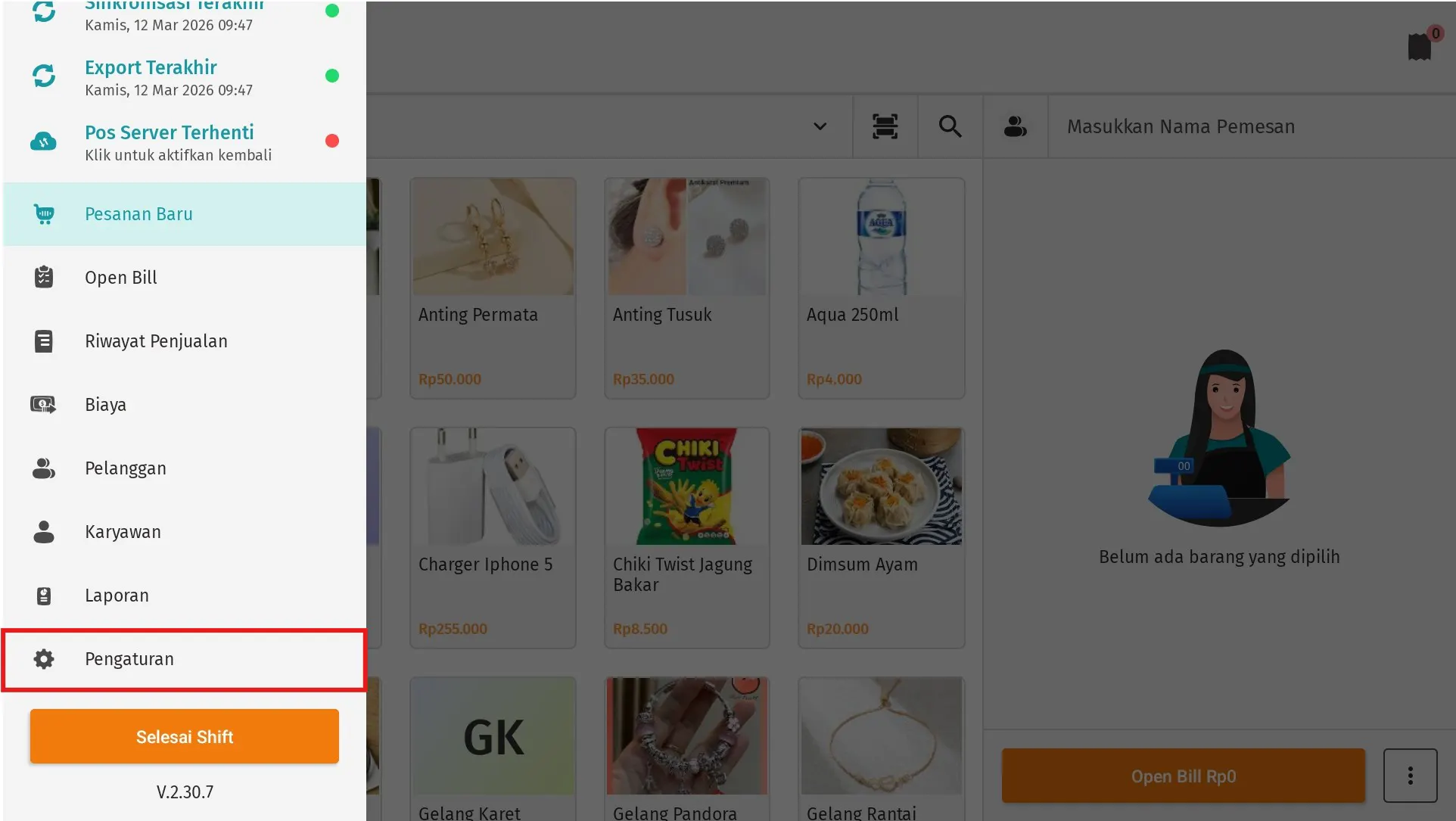setting printer bluetooth