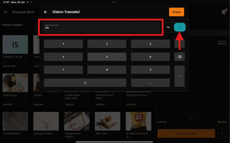 memberikan akses diskon