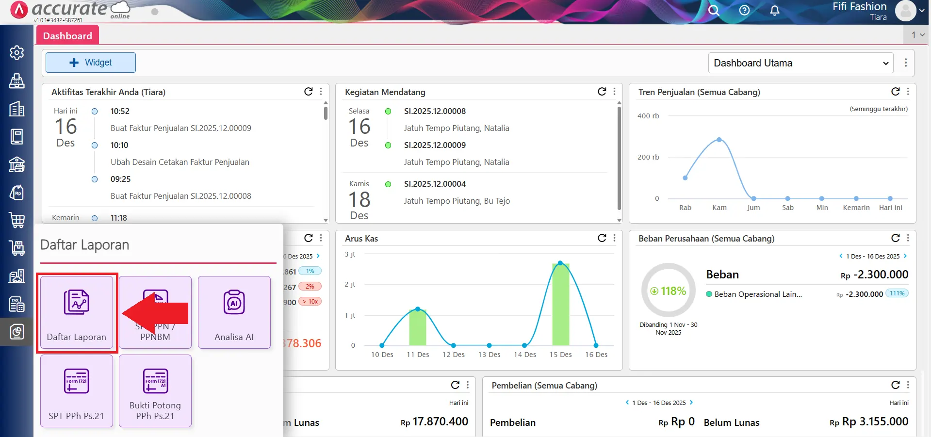 mengatasi HPP Nol pada jurnal faktur penjualan