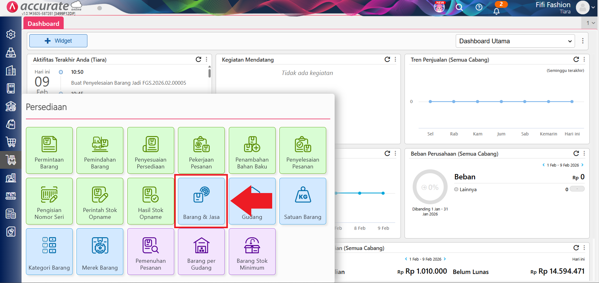 catat alokasi biaya produksi