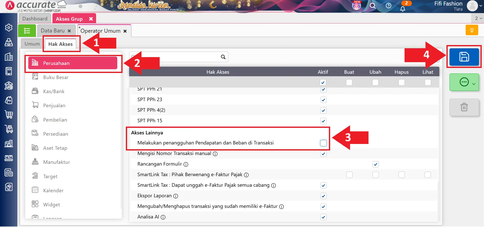 batasi penangguhan operator