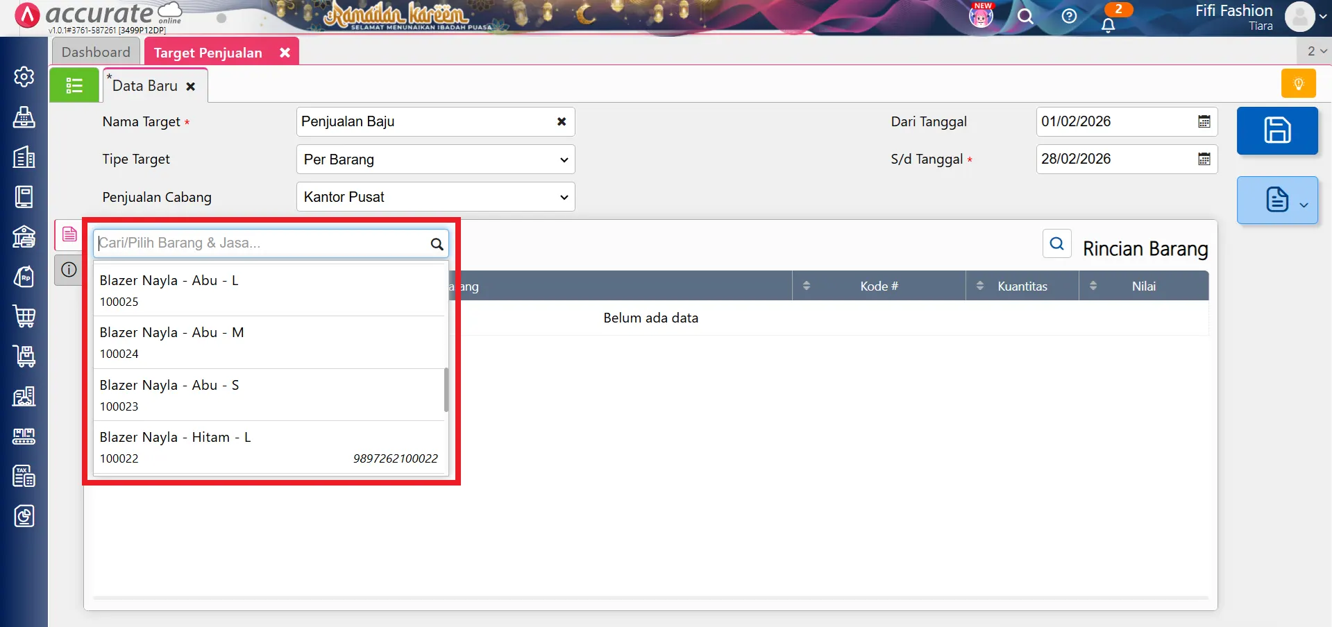 impor faktur dari pesanan penjualan