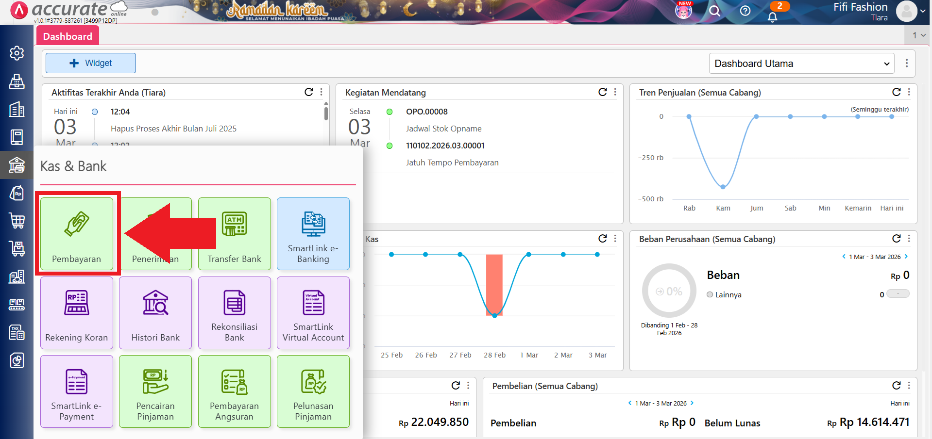 pembangunan gedung jadi aset tetap