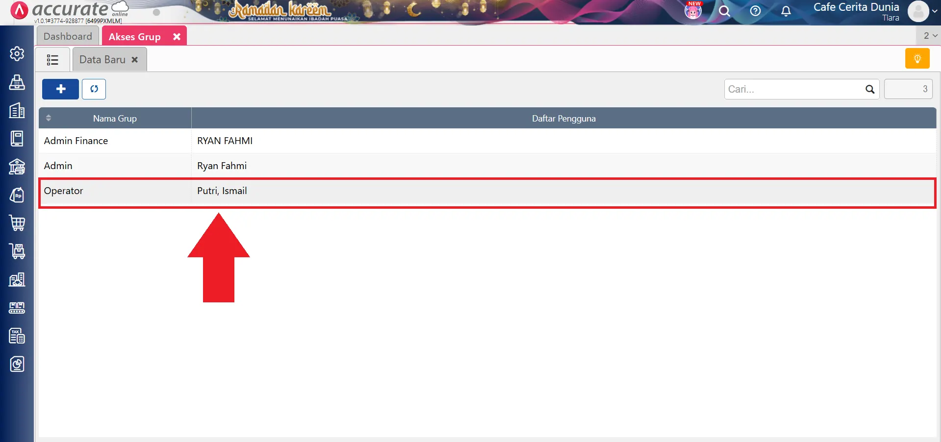 mengatasi eror hak buat