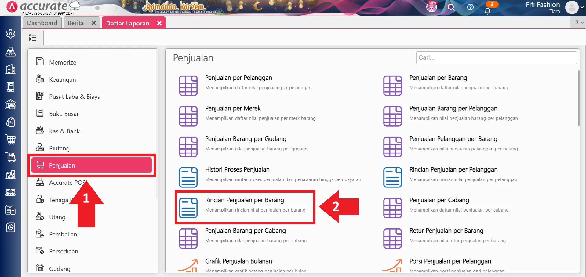 mengatasi skrip kolom tidak valid di laporan