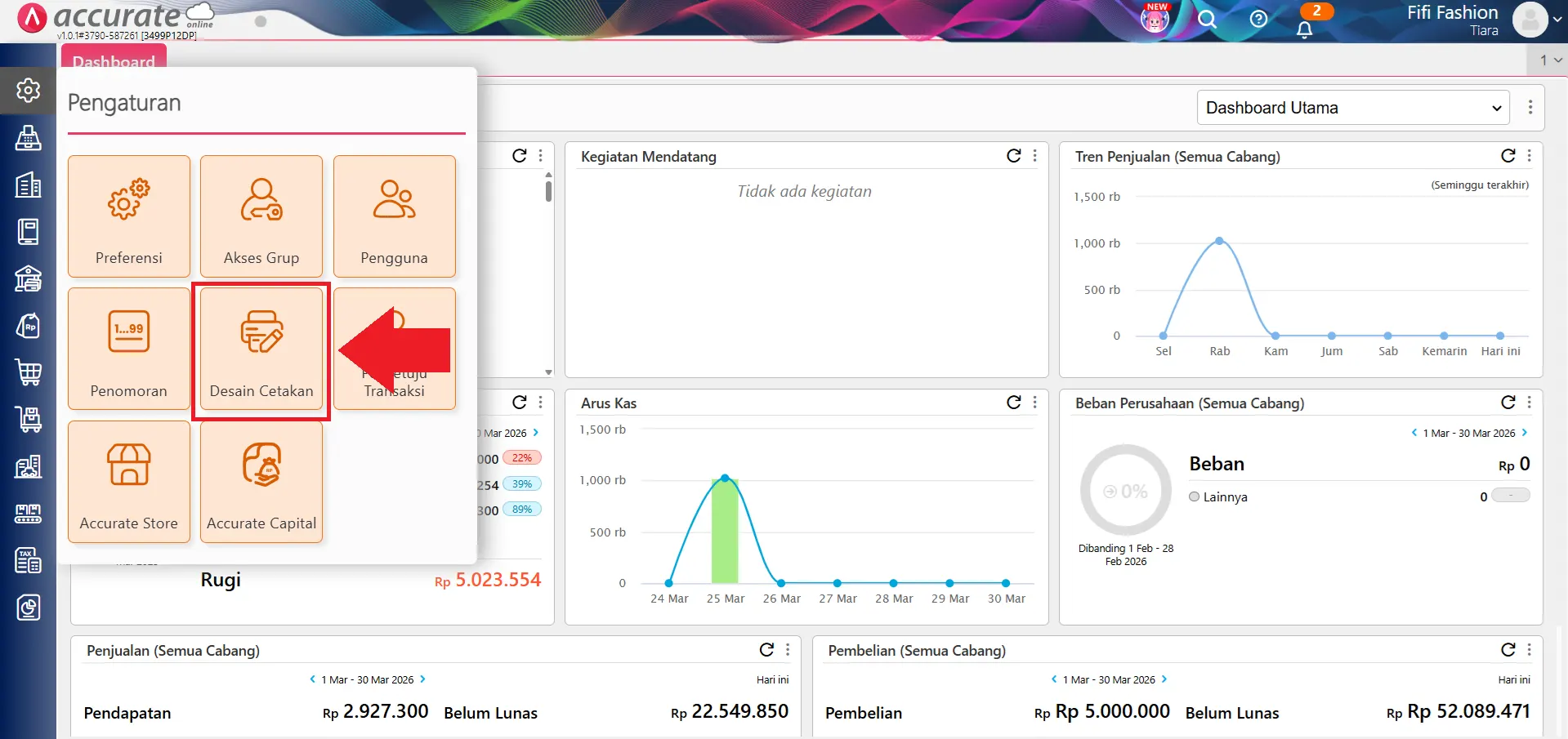 menampilkan total qty purchase order