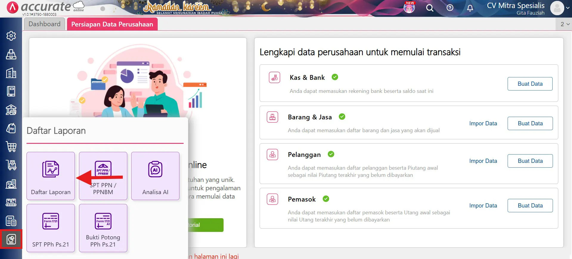 mengatasi selisih penjualan laba rugi