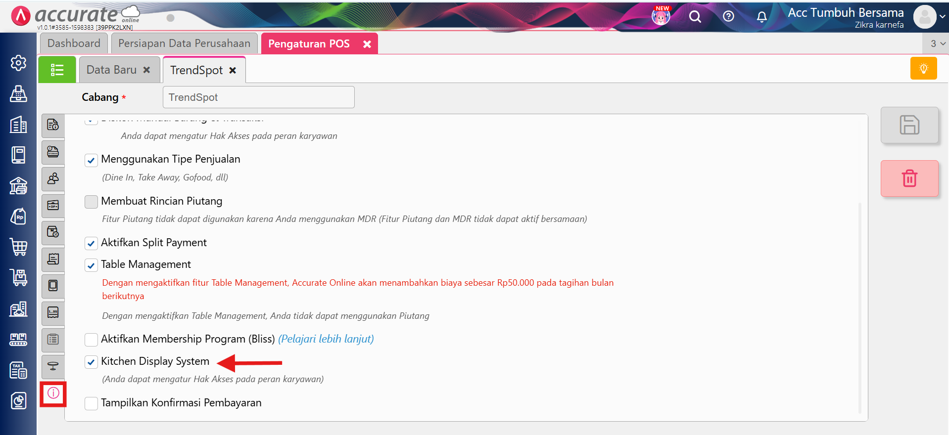Kitchen Display System
