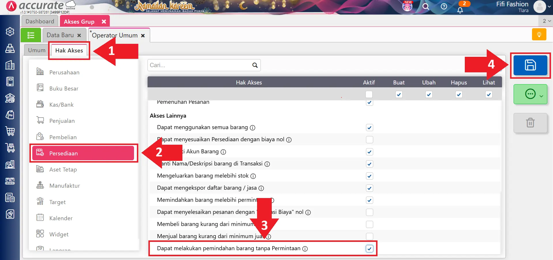 mengatasi error pemindahan barang
