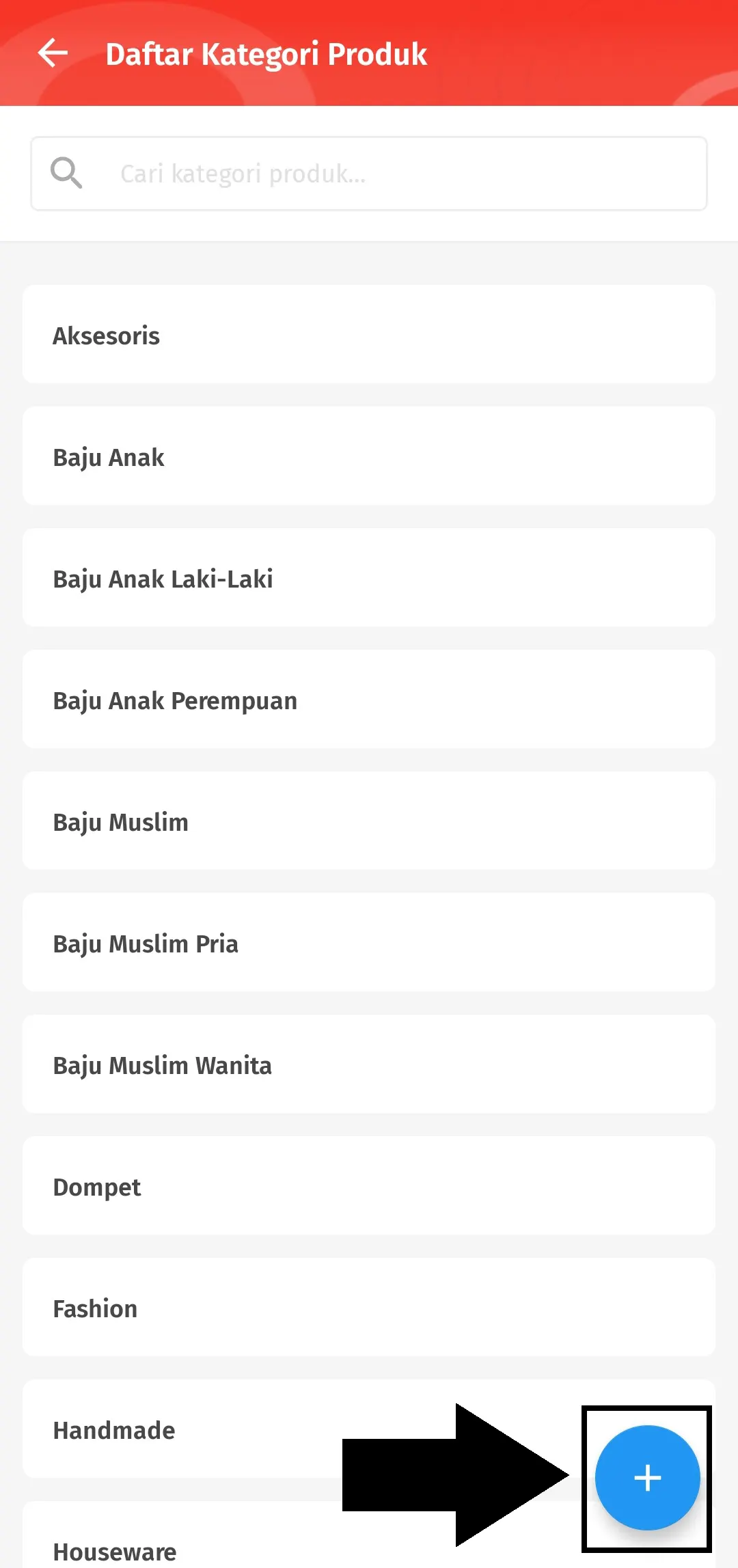menambahkan produk jasa