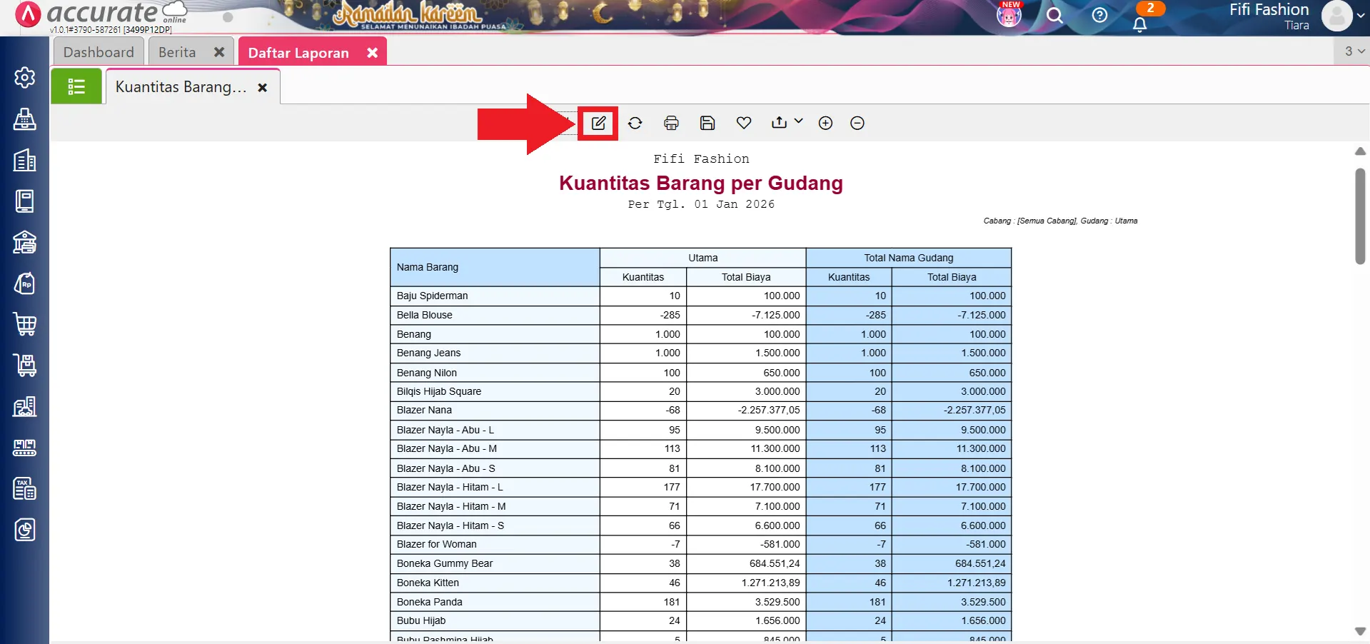 menampilkan konversi satuan