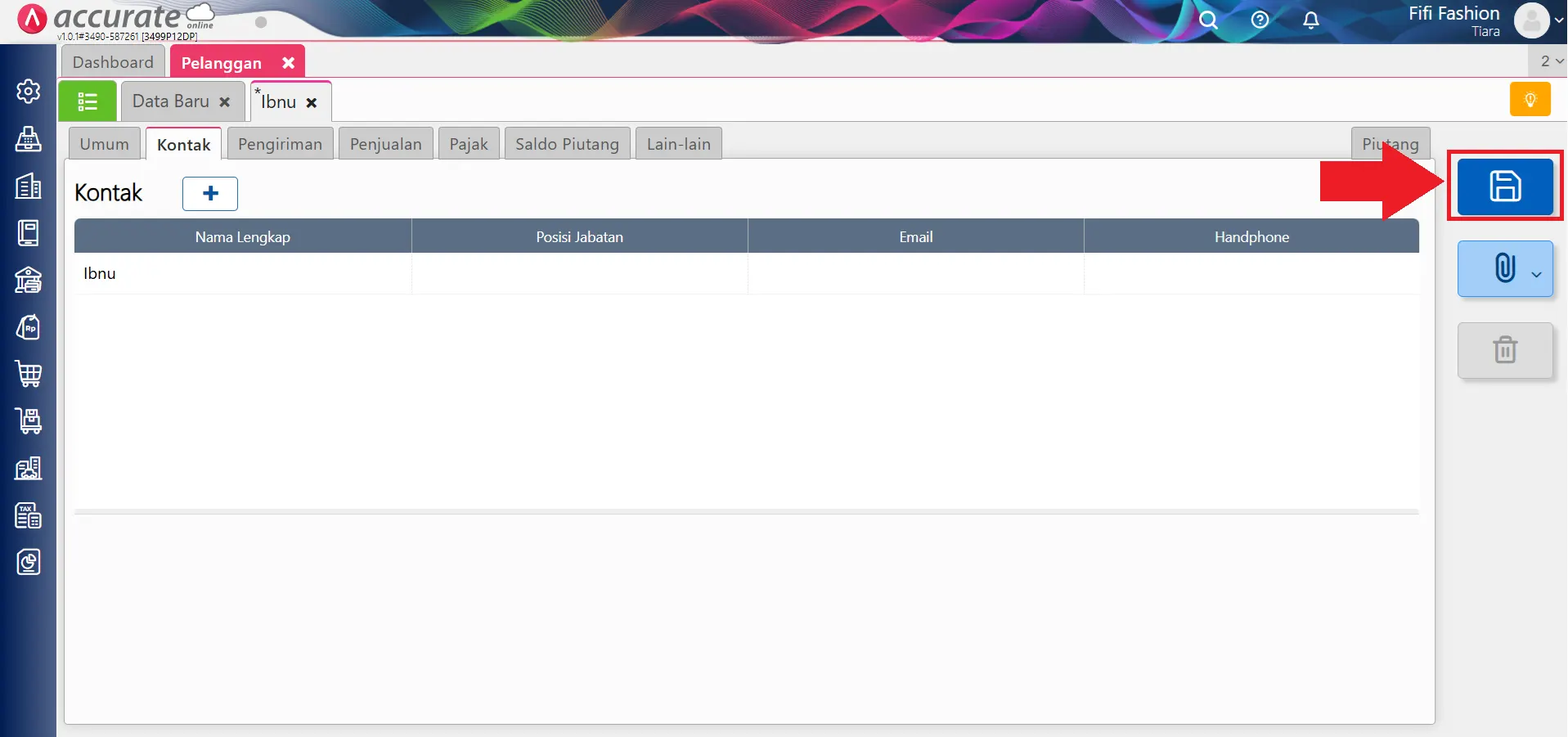 kirim faktur ke Whatsapp
