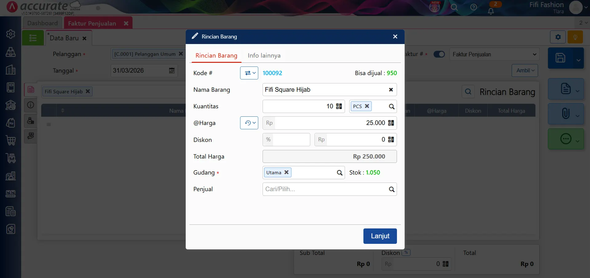 menggunakan barang substitusi