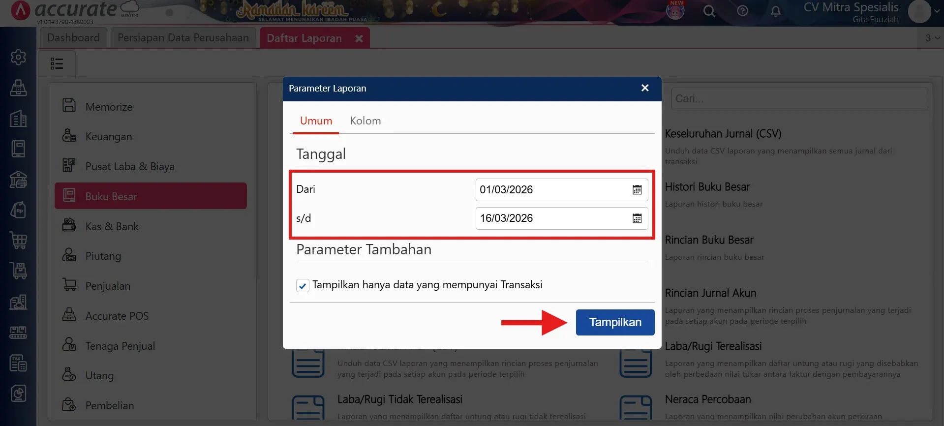 mengatasi selisih penjualan laba rugi