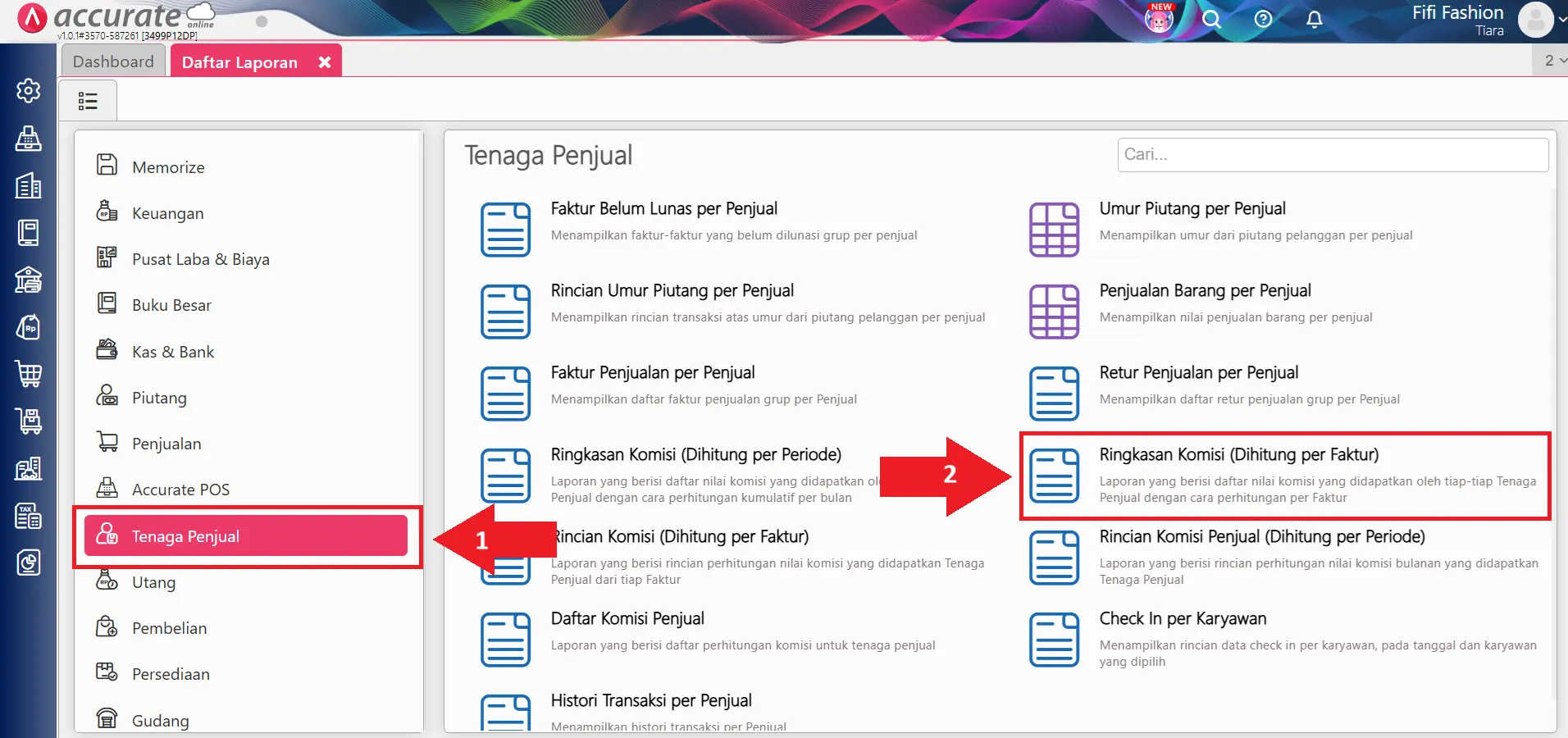 komisi penjualan bertingkat