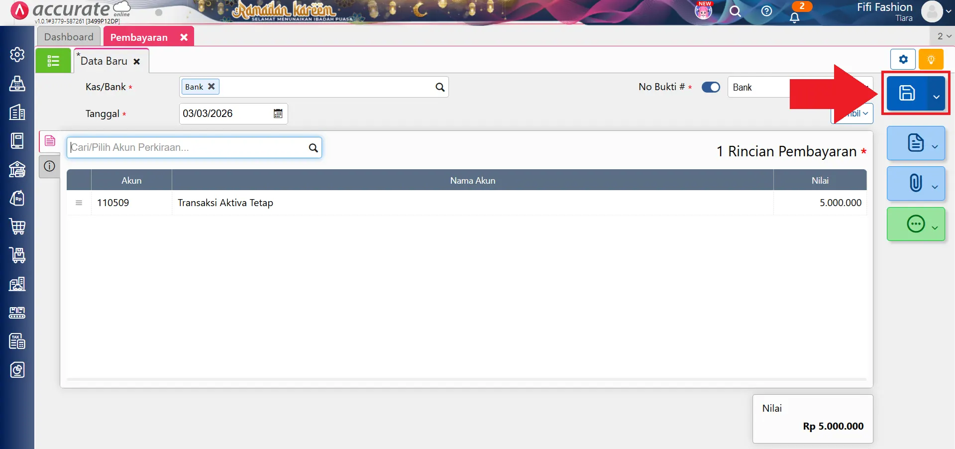 hapus perintah stock opname