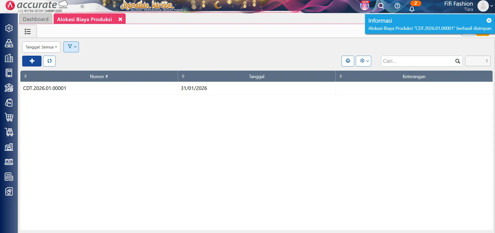 mengatasi error alokasi biaya produksi